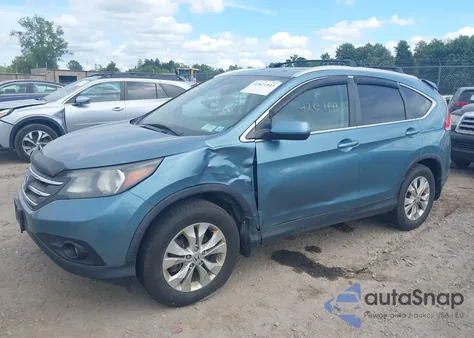 2013 Honda Cr-V Ex-L from USA, damaged, VIN 5J6RM4H79DL021061